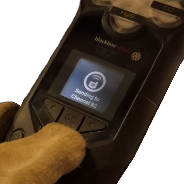 Basystemen Blackline Safety Blackline Push To Talk Afbeeldingen